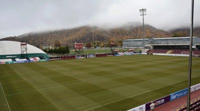 Qəbələ şəhər stadionu Azərbaycan – Estoniya oyununa hazırdır - FOTO