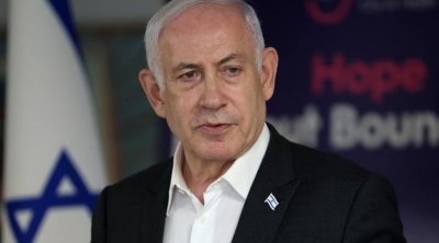 Netanyahu Suriya ilə sərhədə gəldi - VİDEO