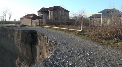 Qubadakı sürüşmə zonası yenidən AKTİVLƏŞDİ - FOTO