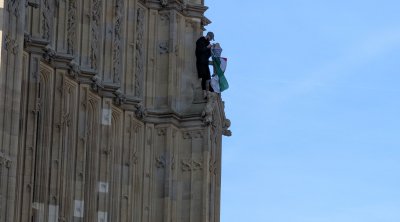 Londonun “Big Ben” qülləsinə Fələstin bayrağı SANCILDI -FOTO/VİDEO