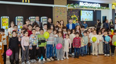 “McDonald’s Azərbaycan” və DSMF şəhid və qazi övladları üçün Novruz bayramı tədbiri təşkil etdi - FOTO