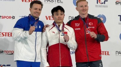 Gimnastımız Dünya Kubokunda bürünc medal QAZANDI