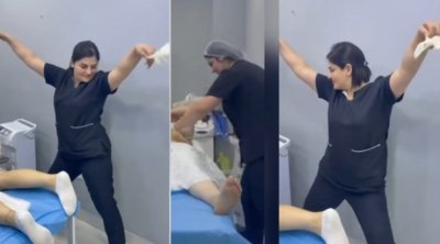 Əməliyyat zamanı rəqs edən “həkim” danışdı – VİDEO