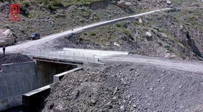 Ötən il selin dağıtdığı Əlik körpüsünün yerinə yenisi İNŞA OLUNDU – FOTO