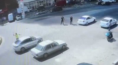 "Sədərək"dəki yanğın zamanı nəqliyyatın hərəkəti belə tənzimləndi - VİDEO