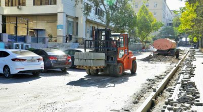 Bakıda bu küçə təmir OLUNUR – FOTO