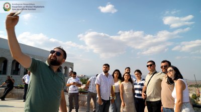 Xocalı və Xankəndi şəhərlərinə infotur təşkil edildi – FOTO/VİDEO