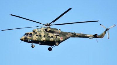 Ukrayna Simferopol hava limanında 2 helikopteri məhv etdi - FOTO