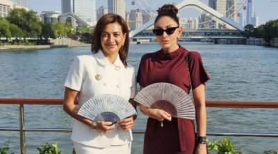 Mehriban Əliyeva ilə Anna Akopyan birgə şəkil çəkdirdi – FOTO