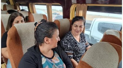 Xocalının Xanyurdu kəndinə növbəti köç karvanı yola salındı - FOTO