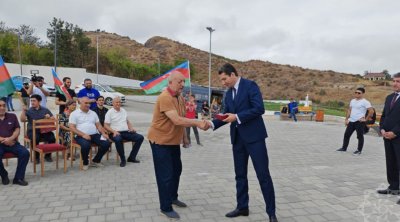Xanyurdu kəndində 15 ailəyə evlərinin açarları təqdim olundu – FOTO