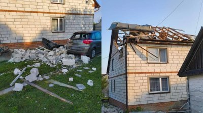 Rusiyanın Polşaya hücumunun nəticəsi – Dağıntılar var – FOTO