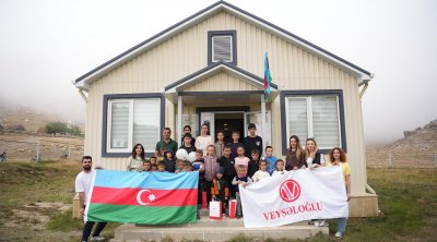 “Veysəloğlu-Distribusiya” ucqar kəndlərdə məktəblilərə dəstəyini davam etdirir – FOTO