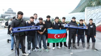“Qarabağ” Bakıda coşqu ilə qarşılandı - VİDEO