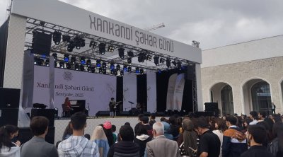 Xankəndidə Uşaq İncəsənət Festivalı qaliblərinin konserti keçirildi - FOTO