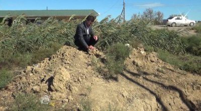 Salyanda yağıntılardan sonra insan sümükləri AŞKARLANDI - FOTO