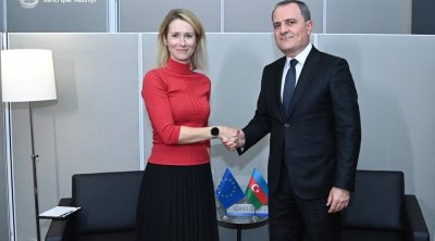 Ceyhun Bayramov Kaya Kallasla Azərbaycan-Aİ əlaqələrini MÜZAKİRƏ ETDİ - FOTO