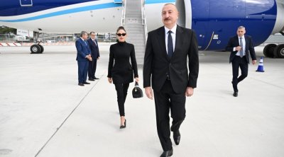 Prezident və birinci xanım Nyu-Yorkda BELƏ QARŞILANDI - VİDEO