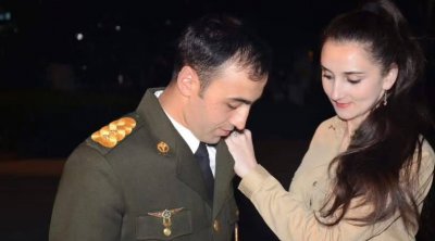 Şəhid xanımı: “Sənin yoxluğunla müharibə etmək atəşkəs tanımır” – FOTO
