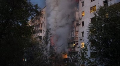 Ukraynada səhər dəhşəti: Rusiya raket və dron yağdırdı - FOTO/VİDEO