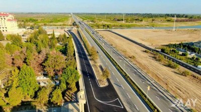 Bakı-Qazax yolunun bu hissəsində tikinti işləri yekunlaşdı – FOTO/VİDEO