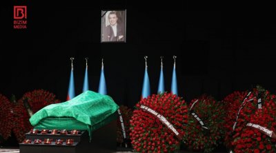 Prezident və Birinci vitse-prezident Cabir İmanovun vida mərasiminə əklil göndərdi