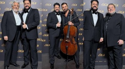 Yusif Eyvazov İtaliyada məşhurlarla bir araya gəldi – FOTO