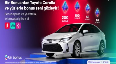 Bir Bonus Toyota Corolla və yüzlərlə bonus qazandırır