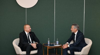 Prezident Niderlandın Baş naziri ilə görüşdü – FOTO