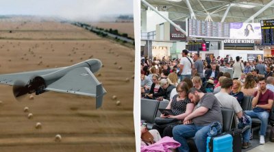 Münhen aeroportunda DRON XAOSU – Bütün uçuşlar LƏĞV OLUNDU