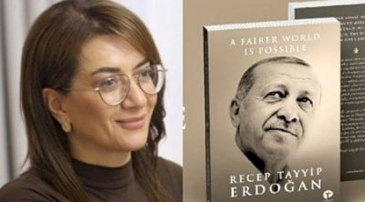 Anna Akopyan Ərdoğanın kitabını oxudu: “Bir az vaxt apardı”