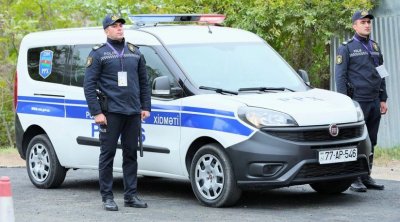 Xankəndidə III MDB Oyunları zamanı polisin fasiləsiz xidməti davam etdirilir - FOTO/VİDEO