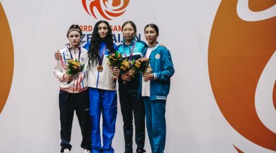 Qadın boksçularımız III MDB Oyunlarını 1 qızıl, 5 gümüş və 3 bürünc medalla BAŞA VURDU
