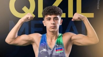 III MDB Oyunları: Güləşçimiz qızıl medal qazandı