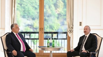 Orban İlham Əliyevlə görüşündən PAYLAŞIM ETDİ: “Dostu görmək hər zaman xoşdur”