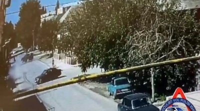 Gəncədə piyadaların vurulduğu dəhşətli yol qəzasının ANBAAN VİDEOSU