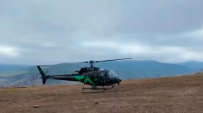 Azərbaycanda helikopterlə qızıl axtarılır – VİDEO