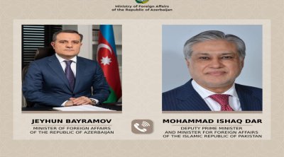 Azərbaycan və Pakistan XİN başçıları Yaxın Şərqdəki vəziyyəti MÜZAKİRƏ ETDİ