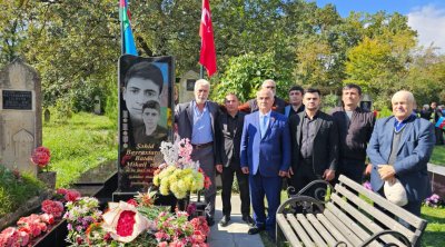 Qubada Vətən Müharibəsi şəhidinin anım günü keçirildi - FOTO