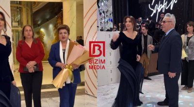 Deputatlar Xalq artistinin ad günündə qonaq oldular - VİDEO