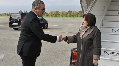 Sahibə Qafarova İsveçrəyə işgüzar səfər edib - FOTO