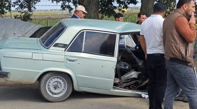 Cəlilabadda ağır QƏZA: 4 yaralı var - FOTO