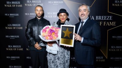 “Sea Breeze Walk of Fame”də Tahir Salahovun ulduzunun açılış mərasimi keçirildi - FOTO