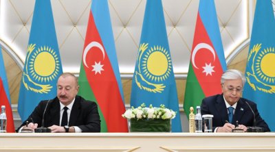 Azərbaycanla Qazaxıstan arasında bir sıra sənədlər imzalandı
