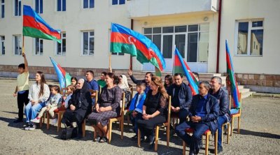 Xocalının Təzəbinə kəndində ailələrə evlərinin açarları təqdim olundu – FOTO