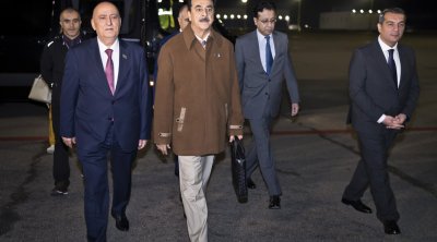 Pakistan Senatının sədri Azərbaycana gəldi – FOTO