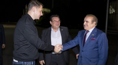 Rumıniya Senatının sədri Azərbaycandadır – FOTO