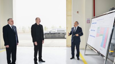 Prezident Sabirabada getdi – FOTO