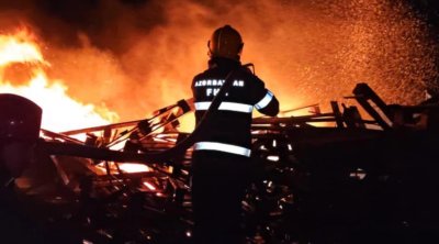 Binəqədidəki güclü yanğın SÖNDÜRÜLDÜ - VİDEO