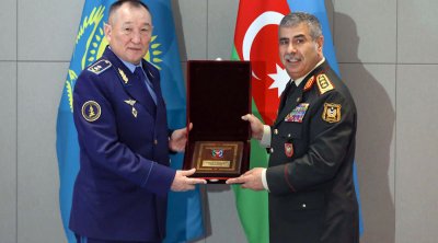 Qazaxıstanda Zakir Həsənova medal təqdim edildi – FOTO/VİDEO